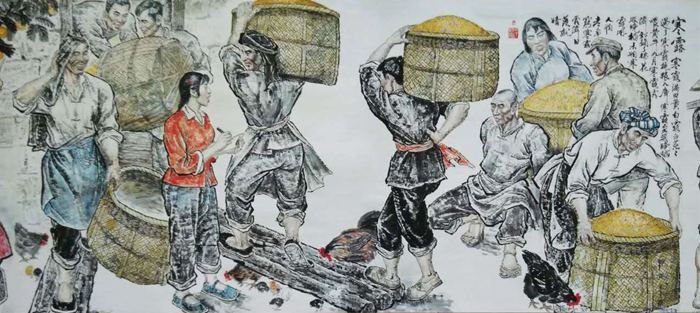 邹建源作品 二十四节气之寒露