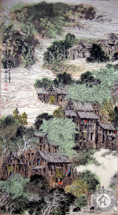 苗寨清韵-96X180