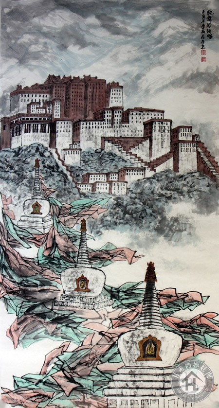 飘动的经幡180<em></em>x96