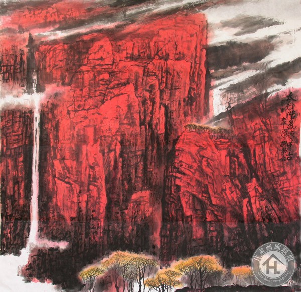 谭翃晶作品 太行浩气124x124