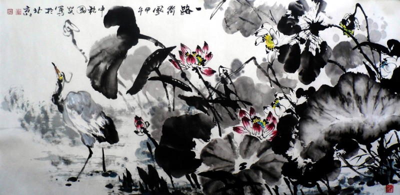 崔国安作品 一路顺风180<em></em>x87