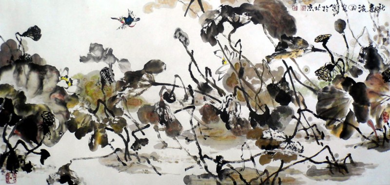 崔国安作品 之秋二180<em></em>x87---复件