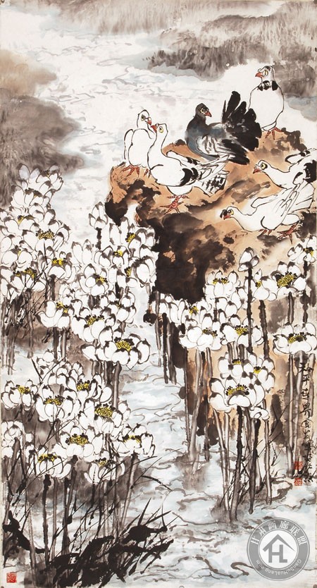 崔国安作品 和平世界180<em></em>x96---复件(1)