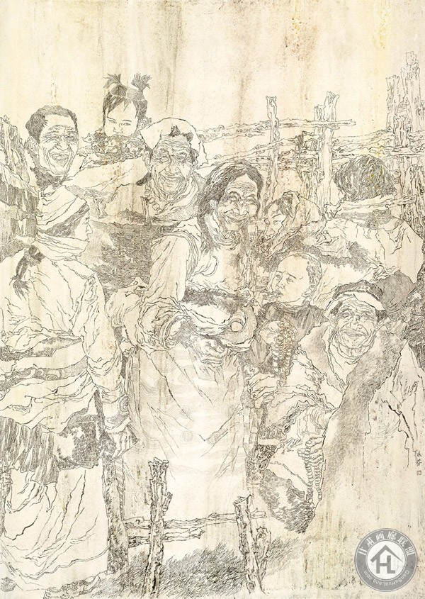 王永芬作品 甘南印象150乘200cm