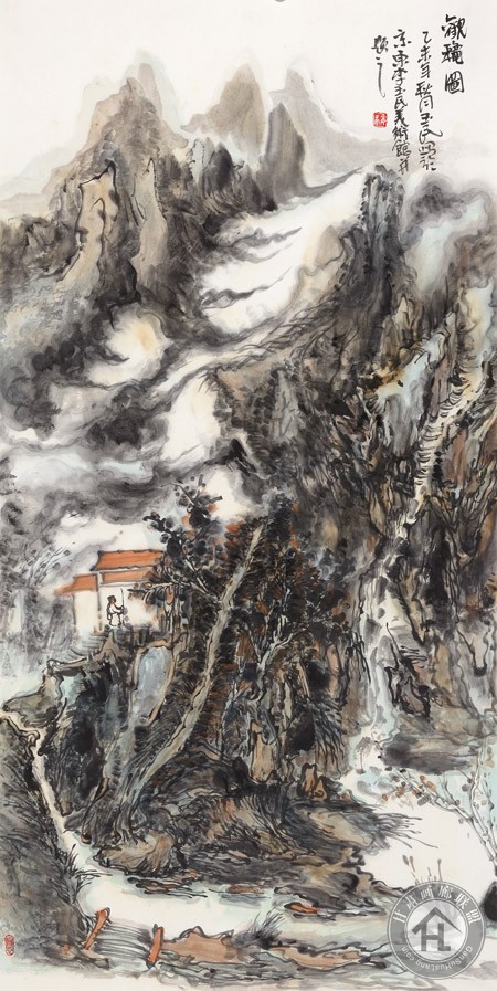 李玉民作品 观秋图2015