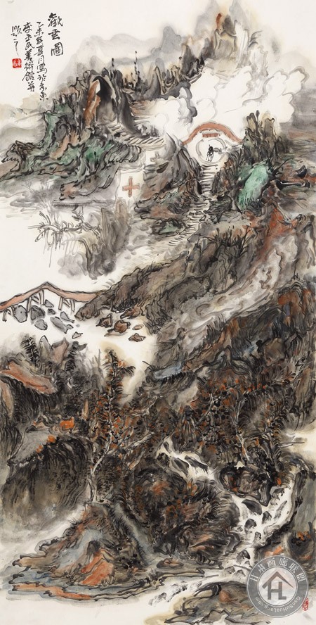 李玉民作品 观云图2015
