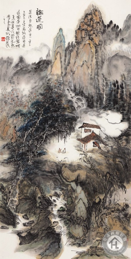 李玉民作品 论道图2015