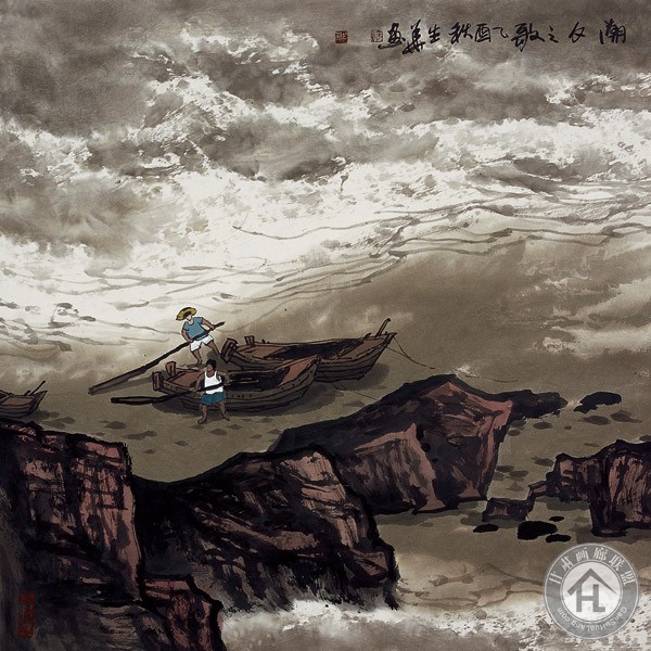 徐生华作品-潮汐之歌-68cmX68cm