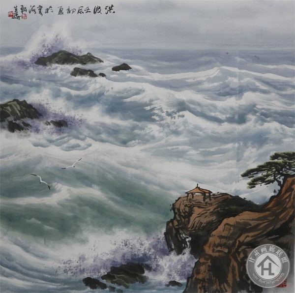 徐生华作品-洪波-68cmX68cm