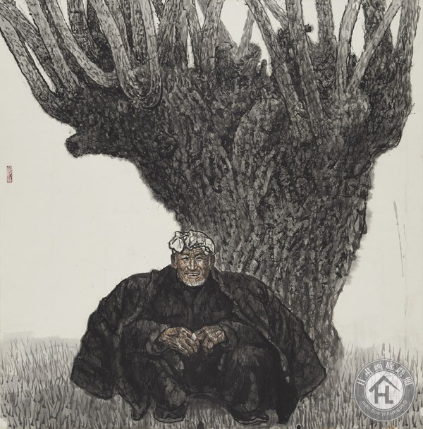 艾红旭作品 岁月-120<em></em>x120cm