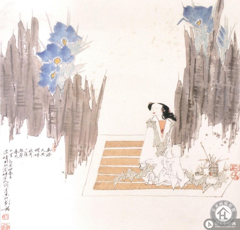 刘铭作品 春风十里柔情