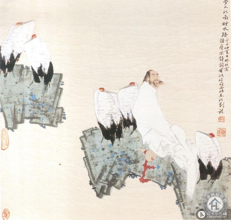 刘铭作品 梦入江南烟水路
