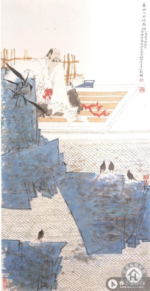 刘铭作品 春水润万物