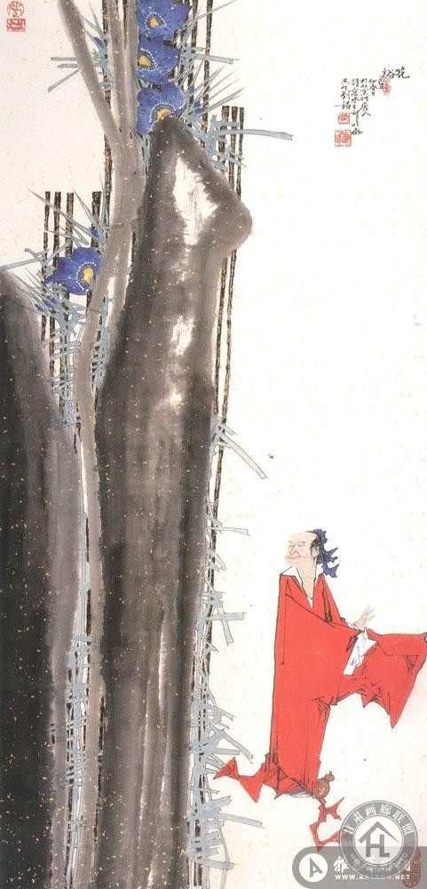 刘铭作品 花溪