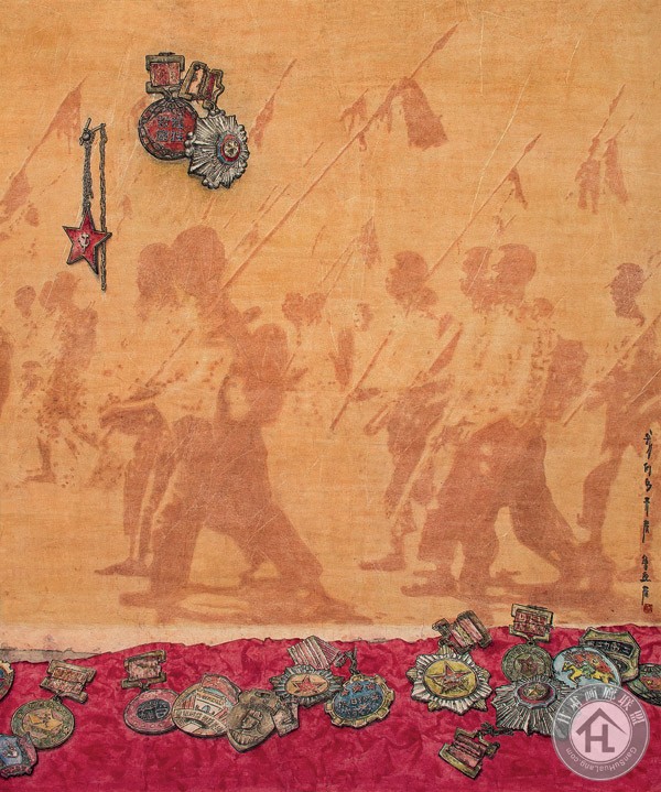 曾迎春作品 我们的青春 2015年 176cmx145cm