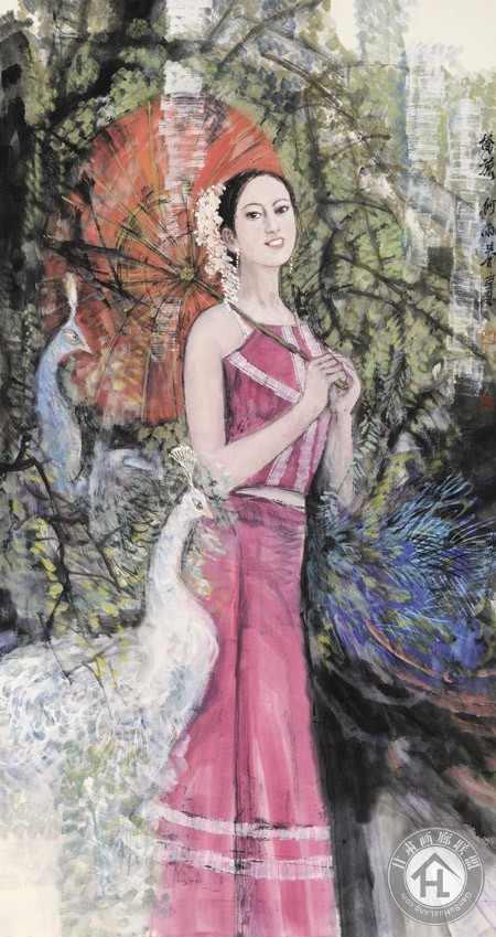 何雨春作品 傣族