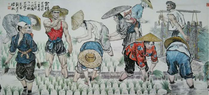 邹建源作品 二十四节气之芒种