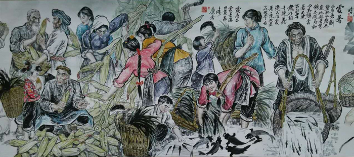 邹建源作品 二十四节气之处暑