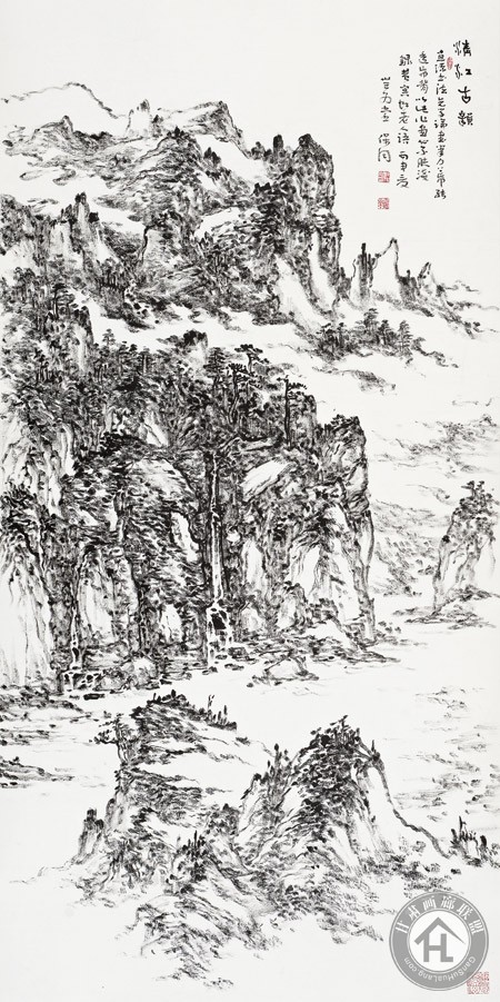 郭保同山水画作品