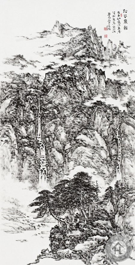 郭保同山水画作品