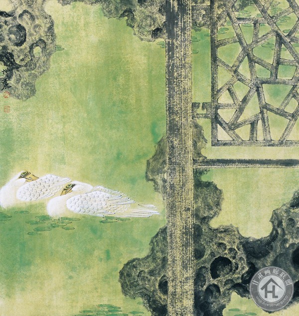 张增丽作品 春思系列46×48cm(9)