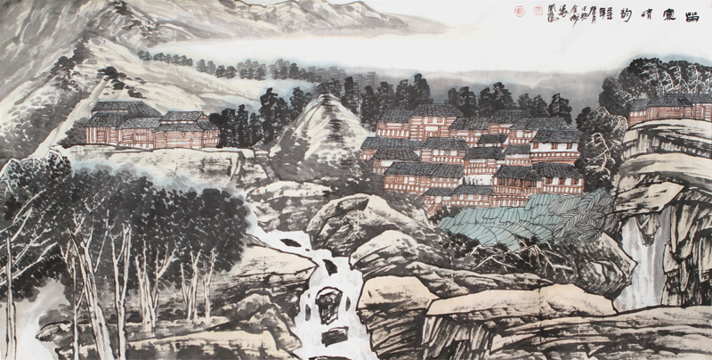 张凤仓山水画作品