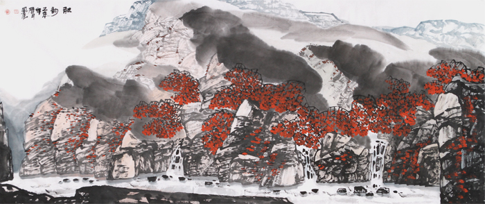 张凤仓山水画作品