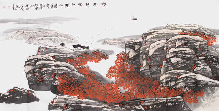 张凤仓山水画作品