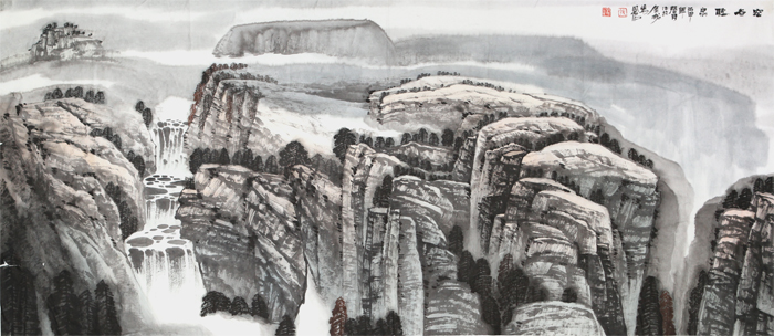 张凤仓山水画作品