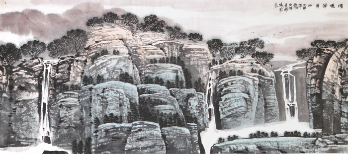 张凤仓山水画作品