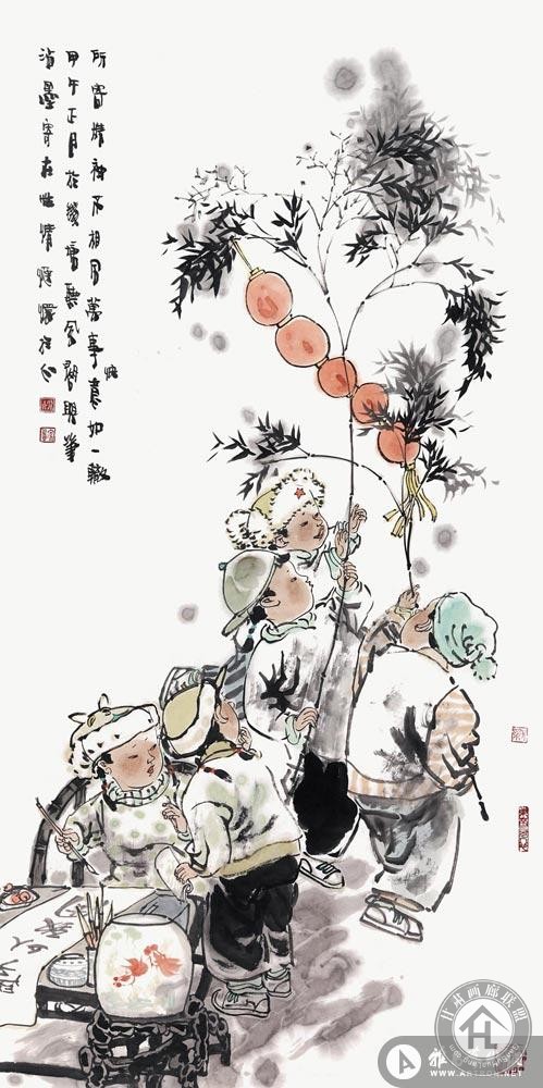 王家训作品 万事快意如一辙