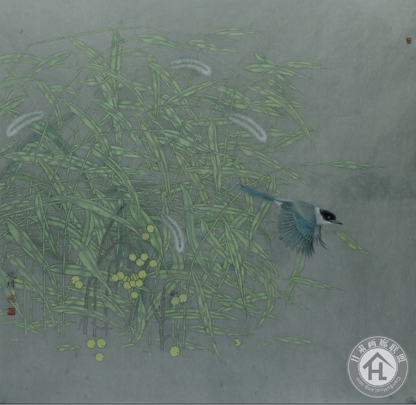 幽绿-68cm×68cm-2014年