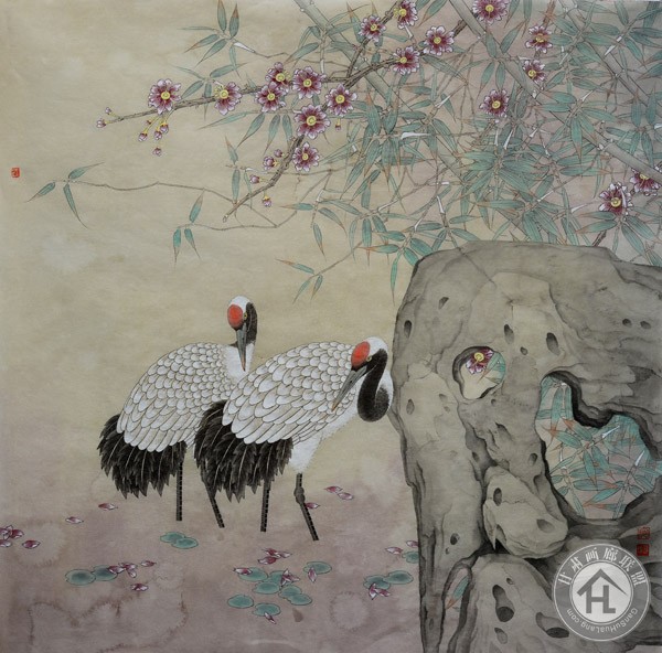 羽-系列之六-68cm×68cm-2016年