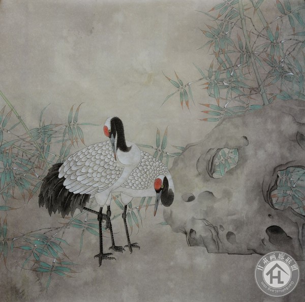 羽-系列之五-68cm×68cm-2014=6年