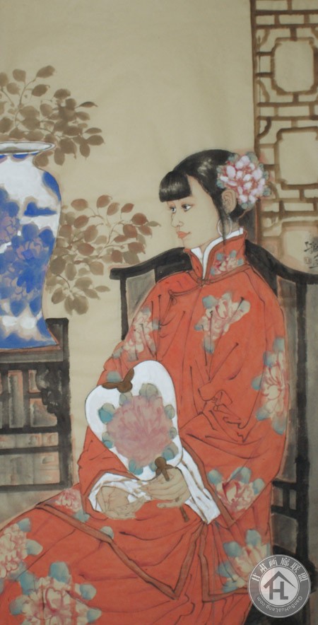 金增友作品 暗香系列九168x68cm
