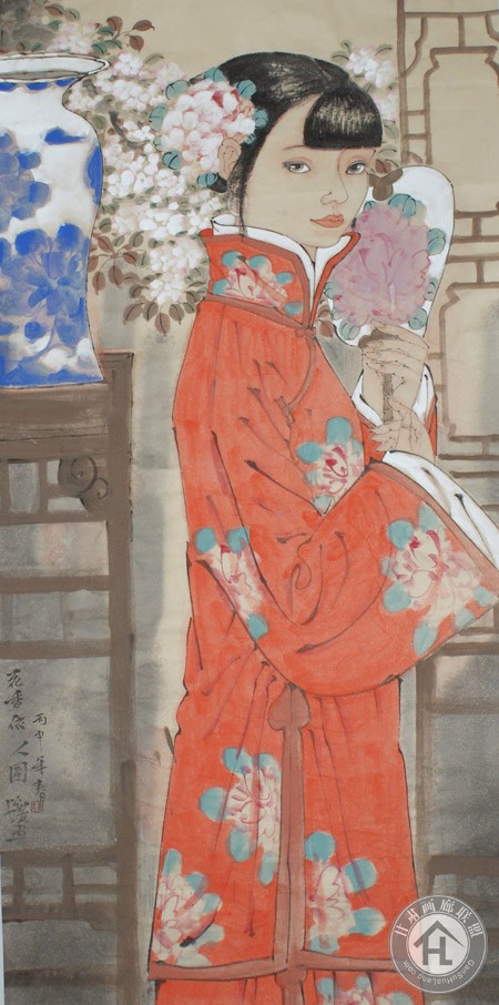 金增友作品 暗香系列七168x68cm