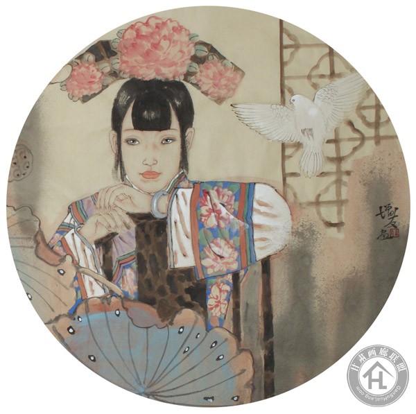 金增友作品 暗香系列十三68x68cm