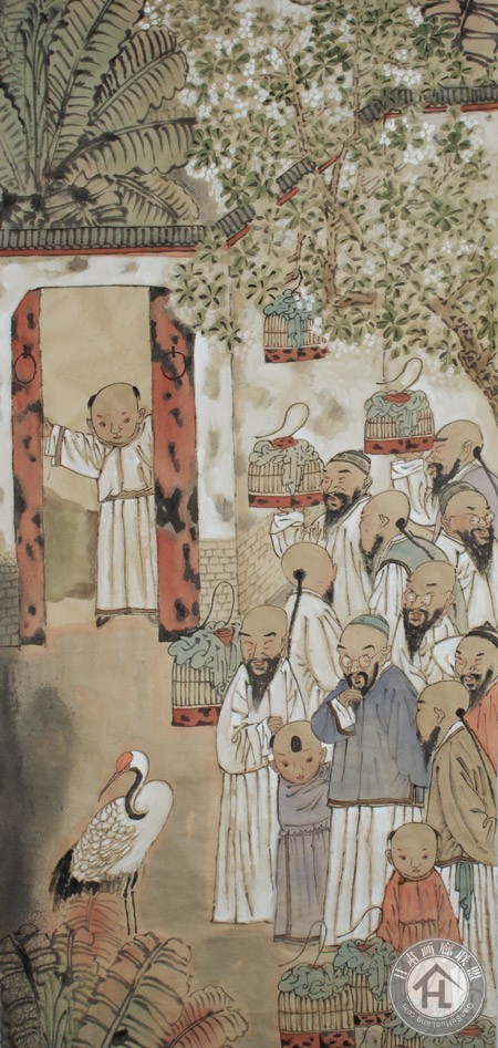 金增友作品 东昌府旧梦一80<em></em>x68cm