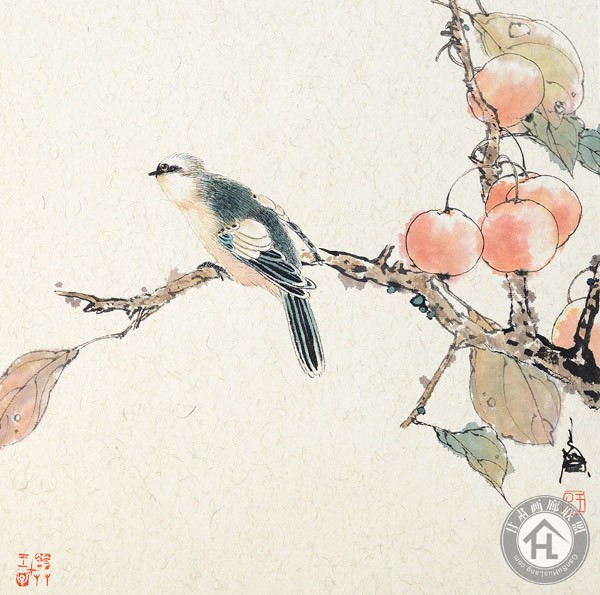 我家红果甜-王云-2017年-33cm×33cm