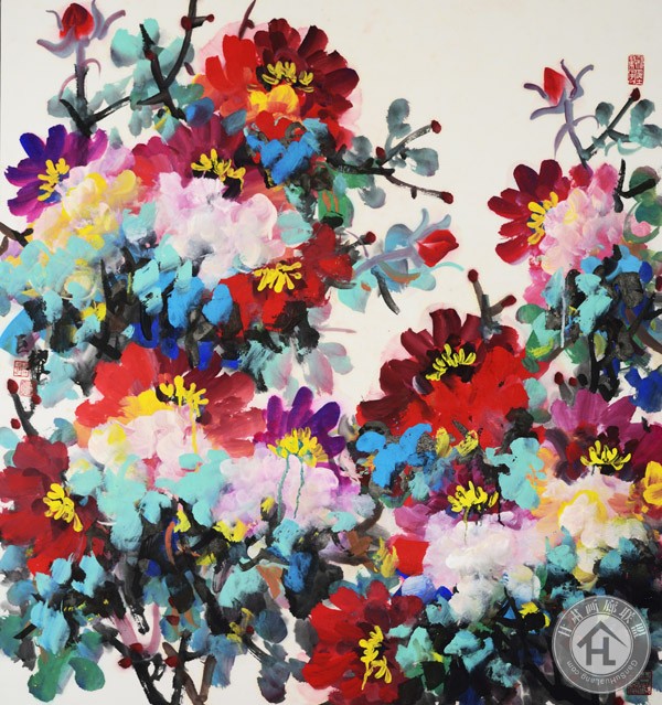 赵巨耀作品68cm×68cm