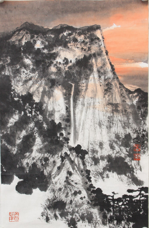 马万国国画作品68cmx45cm-7