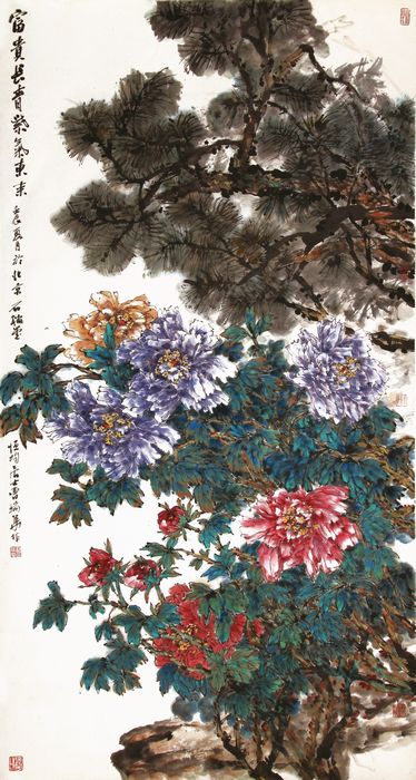富贵长青98X197CM 曹瑞华作品