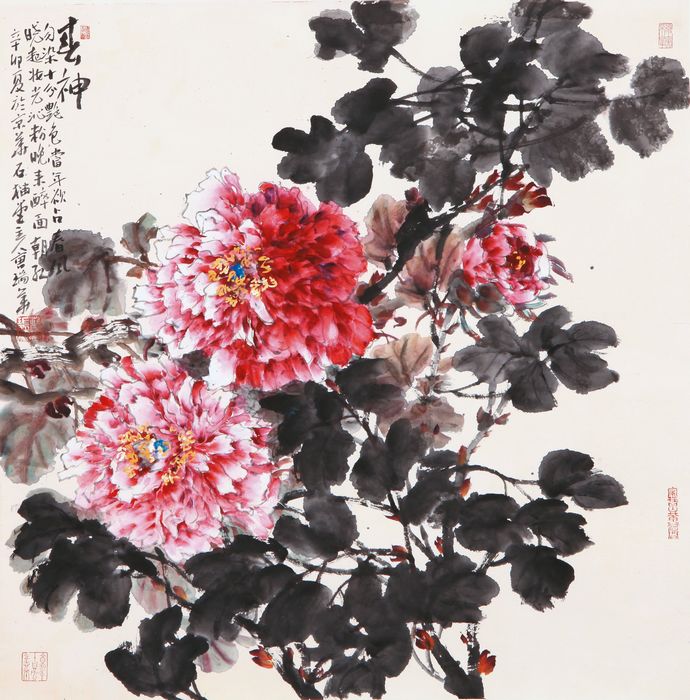 春神68cmX68cm 曹瑞华作品