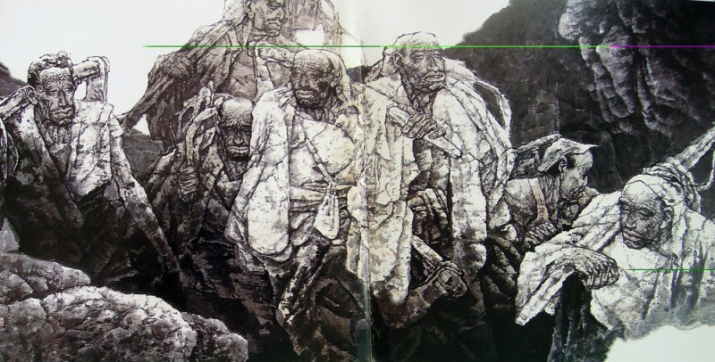 阎真作品《封山》137cmX268cm