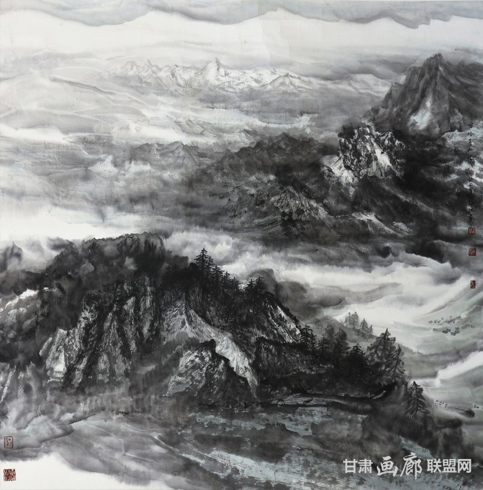 客路青山外 张海鸿