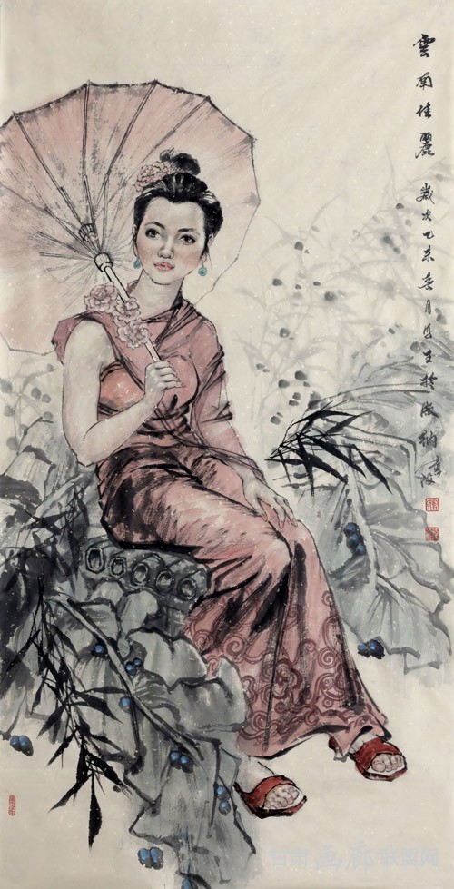 版纳心象之十四136cmx68cm 龚伟海_看图王_看图王