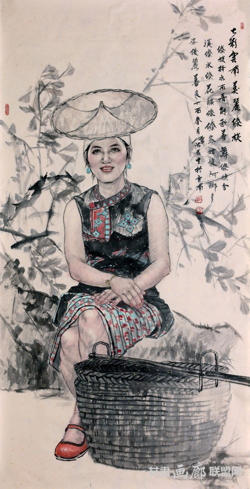 花腰傣丽人-70<em></em>x140 龚伟海