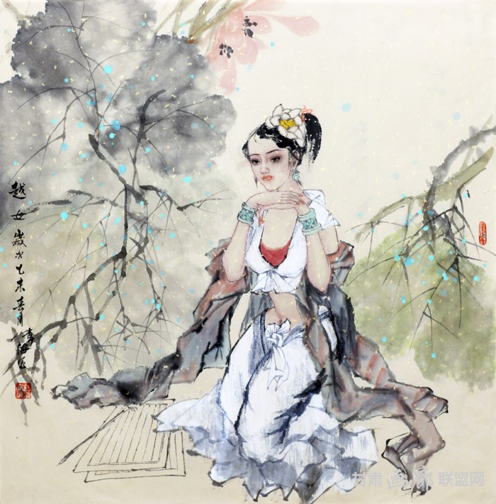 IMG_1428越女66x66cm 龚伟海