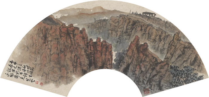 周先云山水画作品