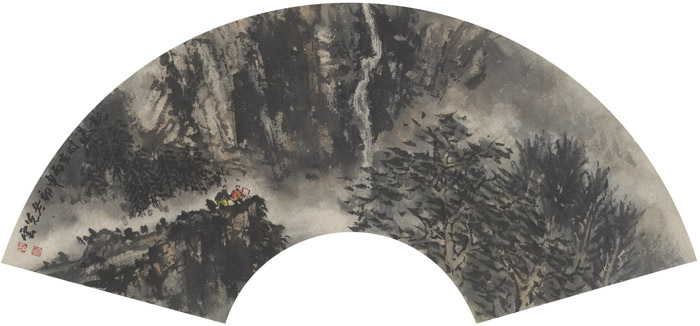 周先云山水画作品